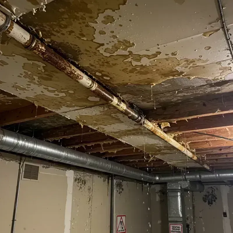 Ceiling Water Damage Repair in Coventry, RI